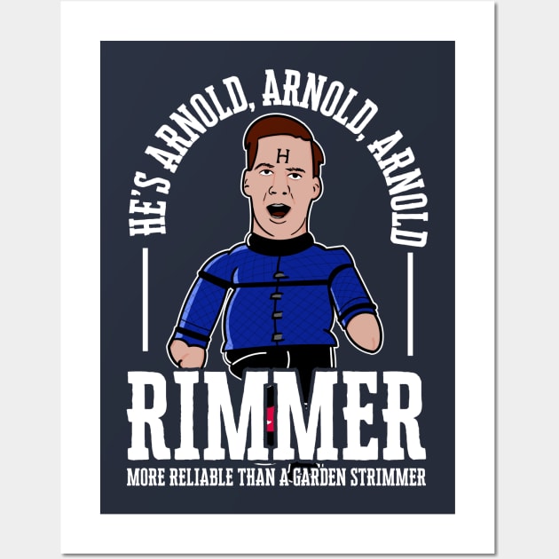 Arnold Rimmer more Reliable than a Garden Strimmer Wall Art by Meta Cortex